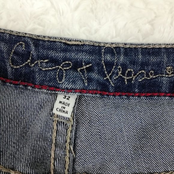 Chip & Pepper Womens Jeans Boot Cut Stella Blue Denim Medium Wash  Mid Rise 32 - Picture 11 of 12